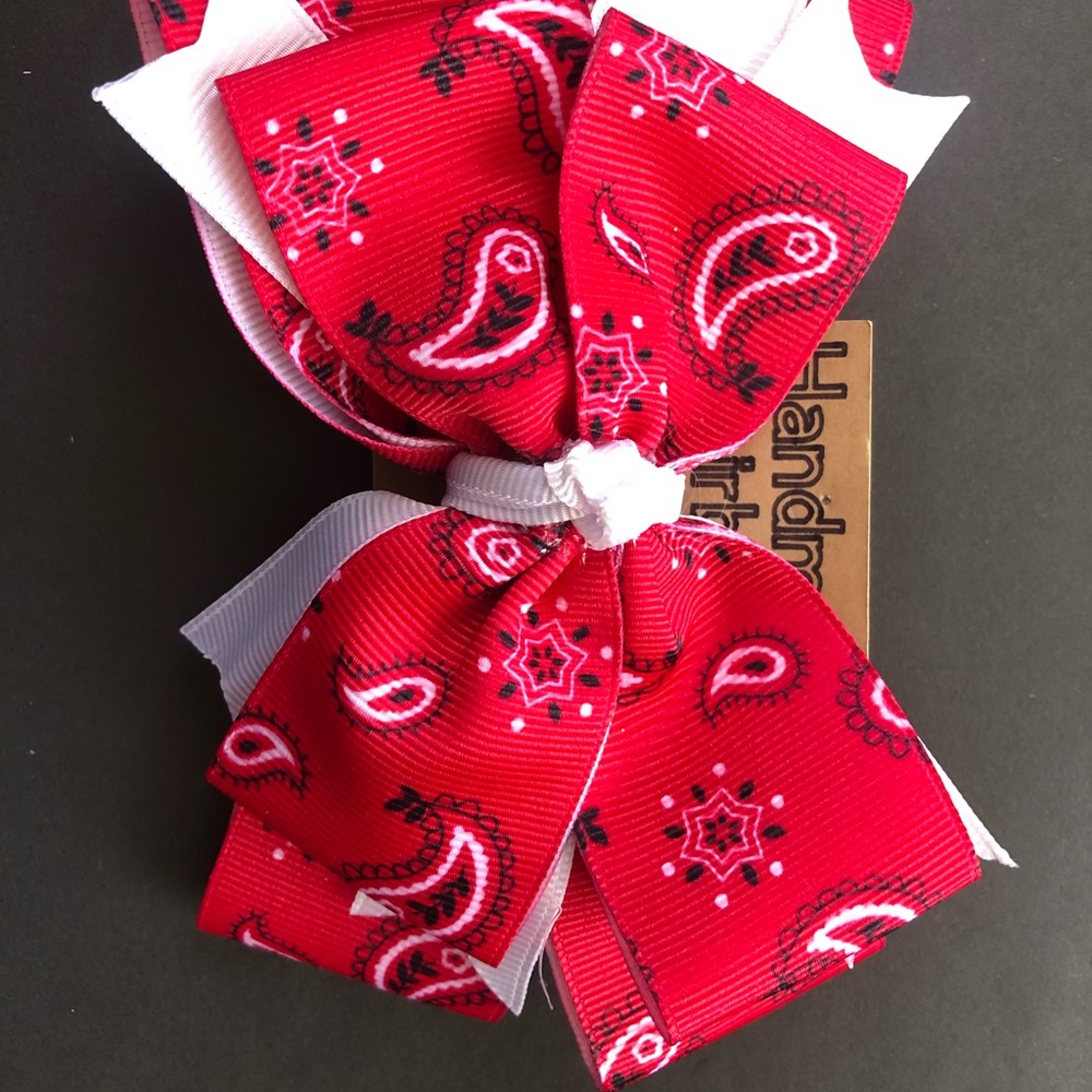 Bandana hair bow